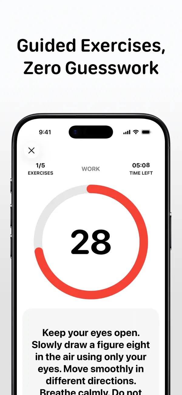 Eye Workout app screenshot 2