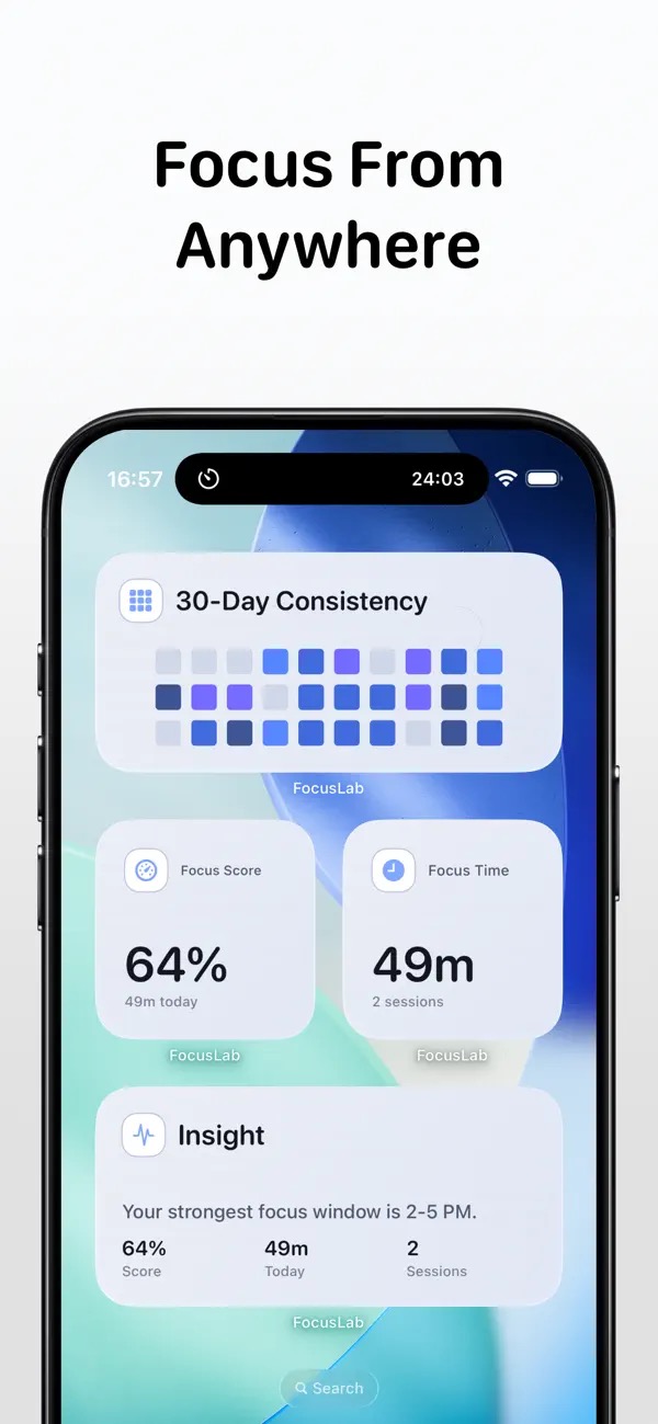 FocusLab app screenshot 3