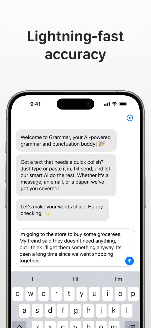 Grammar app screenshot 2